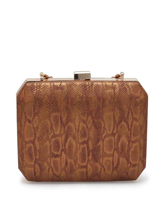 كابريس حقيبة كلاتش كابريس ميرل بوكس متوسطة الحجم من النحاس - Image 1